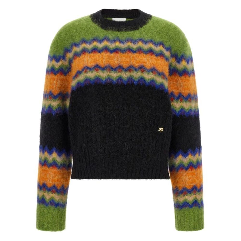 Ganni Multicolor Marabou Women's Cardigan